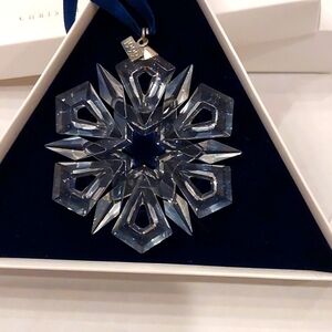 Swarovski Crystal Limited Annual Edition 1999 Snowflake Ornament